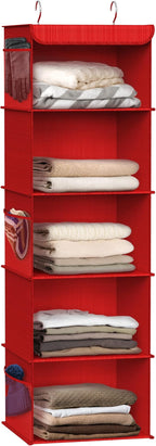 Simple Houseware 5 Shelf Hanging Closet Organizer by SimpleHouseware