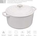 VORRINGARD Enameled Cast Iron Dutch Oven Pot - Image 3