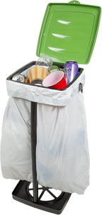 Portable Trash Bag Holder – Collapsible 13-Gallon Garbage Bin - Image 4