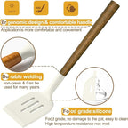 Non-Stick Silicone Kitchen Utensils Set - Image 6