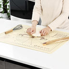Silicone Baking Mat, Extra Thick Dough Rolling Pad - Image 7