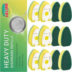 Dishwand Refills Sponges Heads by HELIME