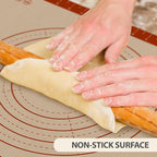 Pastry Mat, 0.7mm Extra Thick 28 x 20 Inches Large Non Stick Silicone Baking Pad - Image 2