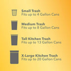 Glad Trash Bags, 13 Gallon - Image 8