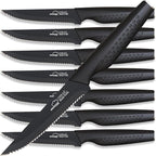 Amorston Steak Knives, Steak Knives Set of 8, Stainless Steel Steak Knife Set by Amorston