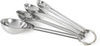 Martha Stewart Richburn 4-Piece Stainless Steel Measuring Spoons Set – Durable by MarthaStewart