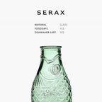 Serax Glass Water Pitcher | Fish & Fish glassware by Paola Navone | Wine Carafe - Image 7
