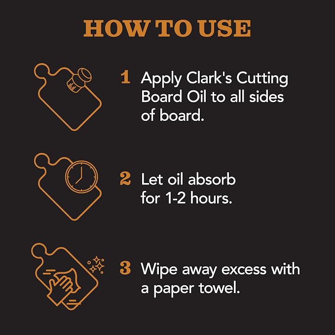 CLARK'S Mineral Oil - 8 oz Food Grade Conditioner - Image 4
