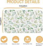 Kitchen Countertop Dish Drying Mat, Super Absorbent Coffee Bar Mat - Image 5