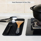 ZLR 2 Pcs Silicone Sponge Holder & Sink Caddy Tray - Image 4