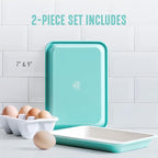 GreenLife 13" x 9" Quarter Sheet Baking Pans, 2 Piece Bakeware Set, PFAS-Free - Image 5