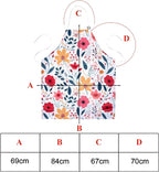 6 Pcs Kitchen Stuff Accessories, Kitchen Oven Mitts and Pot Holders Sets - Image 3