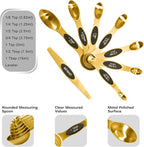 Magnetic Measuring Cups and Spoons Set, Including 7 Stainless Steel Nesting - Image 4