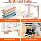Under Sink Organizer, 2 Pack 2 Tier Under Sink Organizers and Storage, Slide - Image 5