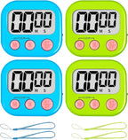 ZILLEEN Classroom Timer for Kids Teachers 4 Pack Digital Timers by ZILLEEN