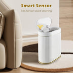 SYNCVIBE Bathroom Trash Can - Image 4