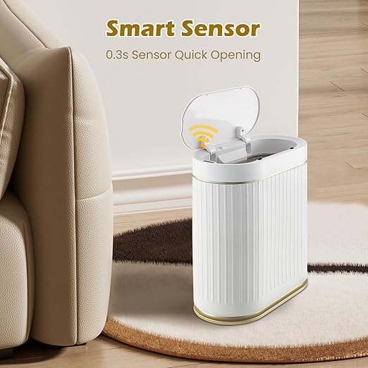 SYNCVIBE Bathroom Trash Can - Image 4