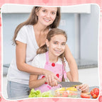 2 Pack Kids Apron, Cute Cooking Aprons, Waterproof Art Apron - Image 7
