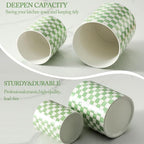 7" Ceramic Hand painted Utensil Holder, Large Kitchen Utensil Holder Organizer - Image 4