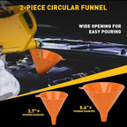 20-Piece No-Spill Coolant Funnel Kit, Cooling System Funnels Kits, Spill Proof - Image 7