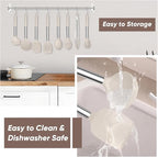 TeamFar Kitchen Utensils Set of 8, Silicone Utensils Kitchen Tools Set - Image 6