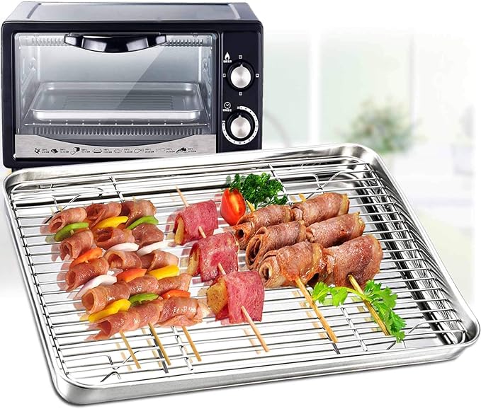 TeamFar Toaster Oven Pan Tray - Image 3