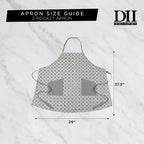 DII unisex Chef Style Cotton Apron - Image 6