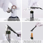 HYZ 2-Pack Wine Opener Waiter Corkscrew, Professional Wine Key - Image 7