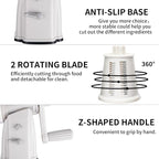 Upgrade Rotary Cheese Grater Shredder - Image 6