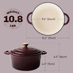 Vintage Style 4.5 Quart Dutch Oven Pot - Image 4