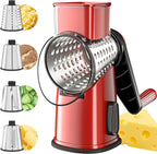 VEKAYA Rotary Cheese Grater Hand Crank by VEKAYA