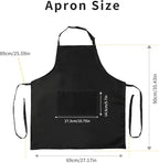 Tosewever 4 Pack Adjustable Bib Apron Waterdrop Resistant Apron - Image 6