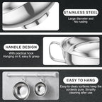3 Piece Stainless Steel Canning Funnel Set - Image 6