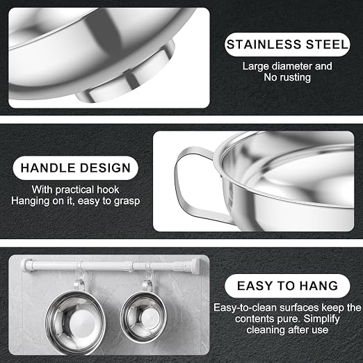 12 Piece Stainless Steel Canning Funnel Set - Image 6