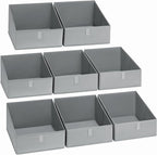 DIMJ Closet Storage Bins 8 Pack by DiMJ