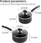 Nonstick Saucepan Set - Image 4