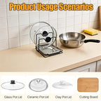 Pot Lid Holder While Cooking, 304 Stainless Steel Spoon Rest - Image 6