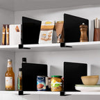 HBlife 6 Black Shelf Dividers, Vertical Purse Organizer - Image 11