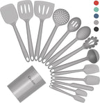 Coukre Silicone Kitchen Cooking Utensils Set by Coukre