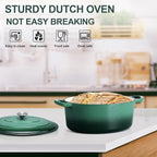 E-far 5QT Oval Dutch Oven Pot - Image 7