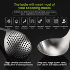 Patelai Hot Pot Slotted Ladle Set Stainless Steel Soup Ladle Strainer Scoops - Image 5