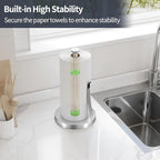 Jesginboo Brushed Nickel Paper Towel Holder - Image 5