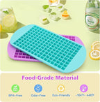Silicone Ice Cube Tray, 160 Mini Crushed Ice Cube Molds Easy Release Small Ice - Image 4