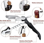 Wine Keys Opener Travel Corkscrew Wine bottle Opener Waiter Beer Bartender - Image 4