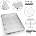 P&P CHEF 19.6 Inch Stainless Steel Baking Sheet - Image 4