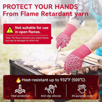 HandLove Aramid Heat Resistant BBQ Gloves – Grilling & Oven Gloves - Image 7