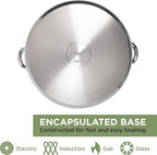 Ecolution Stainless Steel Stock Pot, Encapsulated Induction Ready Cooking Pot - Image 5
