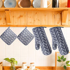 Oven Mitts and Potholders BBQ Gloves-Oven Mitts and Pot Holders - Image 7