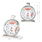 2.64" Oven Thermometer 100-600°F Kitchen Cooking Thermometer Instant Read - Image 2