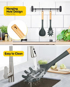 Silicone Soup Ladle and Spaghetti Spoon Set - Image 6